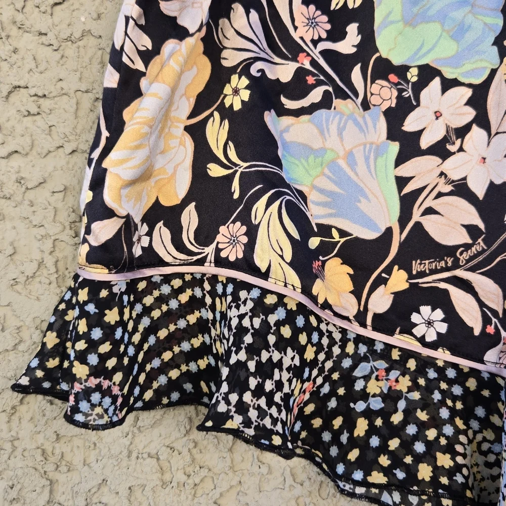 Victoria's Secret Floral Satin Shorts